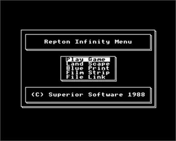 Repton Infinity (1988)(Superior Software-Acornsoft)[datadisk] screen shot title